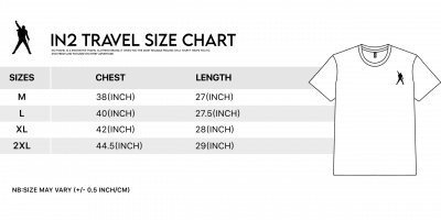 in2travels size chart