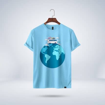Around the world travel t-shirt bangladesh
