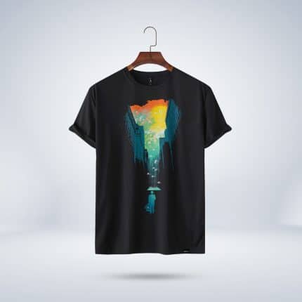 Beatiful rain travel t-shirt In2 Travel