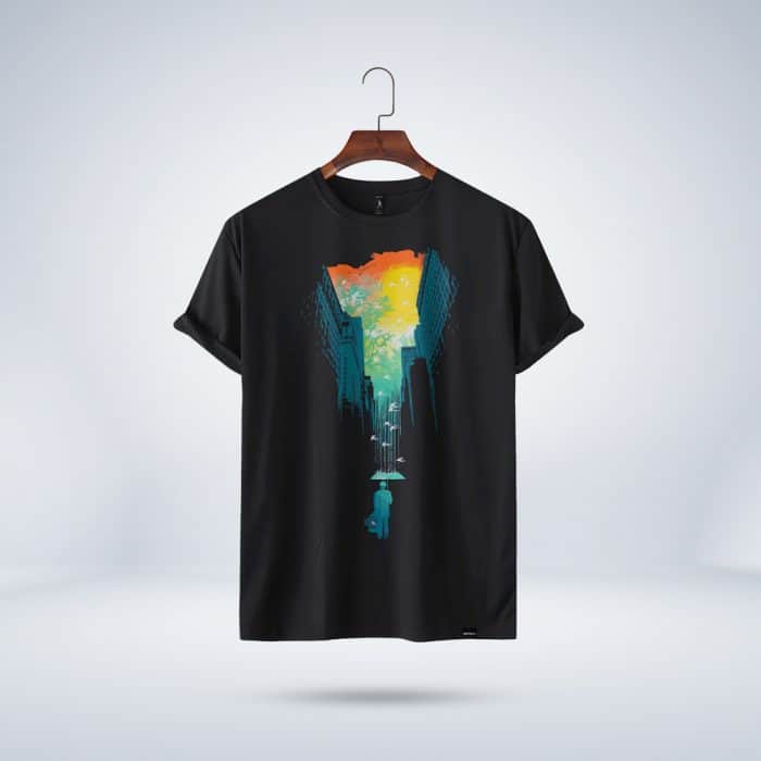Beatiful rain travel t-shirt In2 Travel