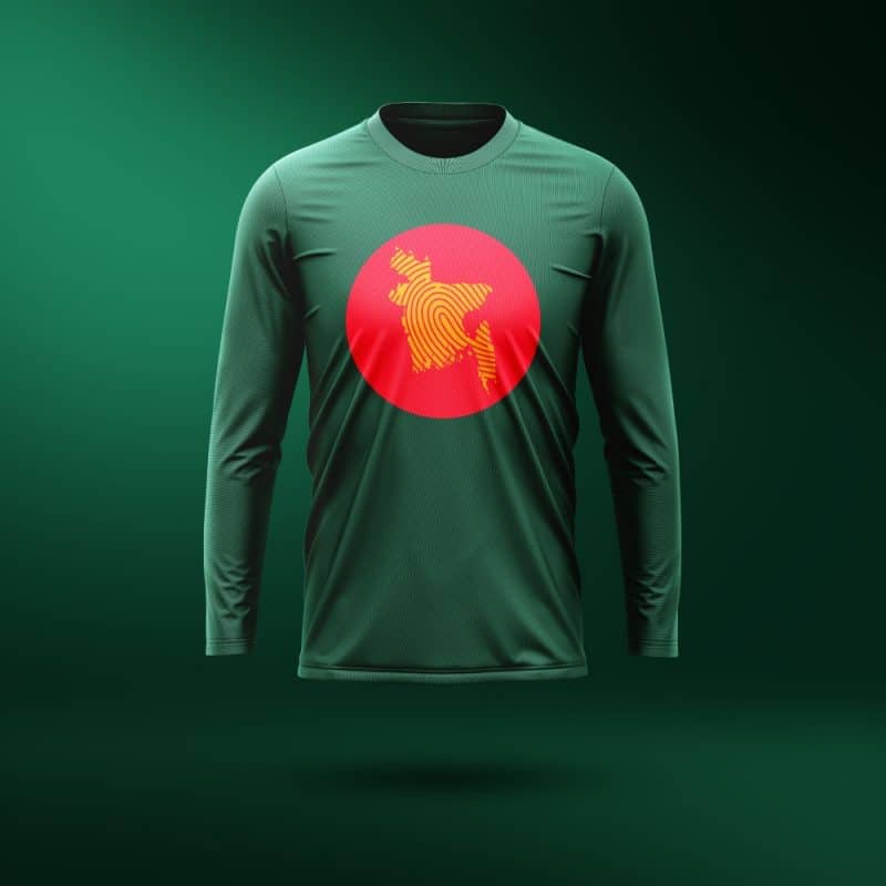 Bangladesh Originals Flag Long Sleeve Jersey | In2-Travel