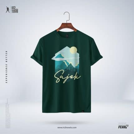 সাজেক ভ্যালি/Sajek travel t shirt Bangladesh | In2 Travel