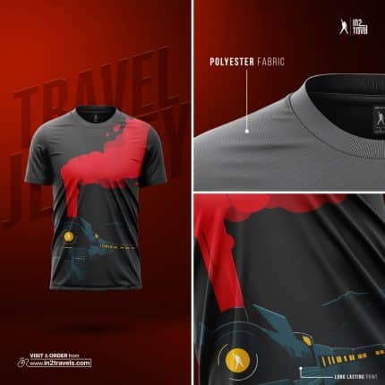 In2 Travel - Half Jersey - Train