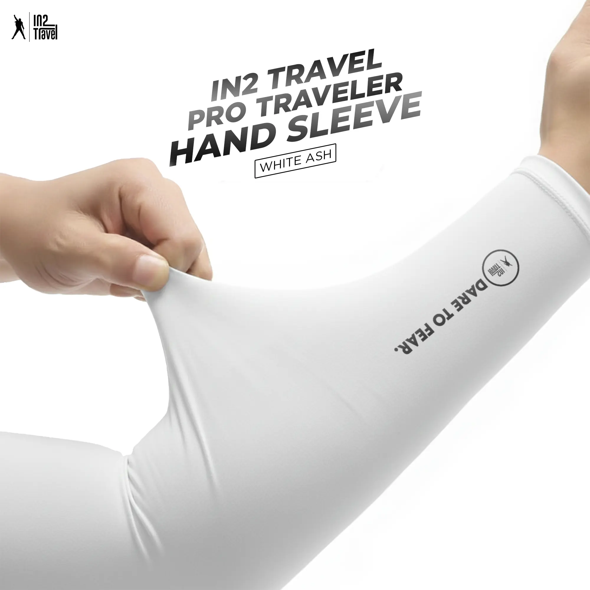 in2 travel hand sleeve main white Pro Traveler Hand Sleeve - In2 Travel - White Ash - Image 1