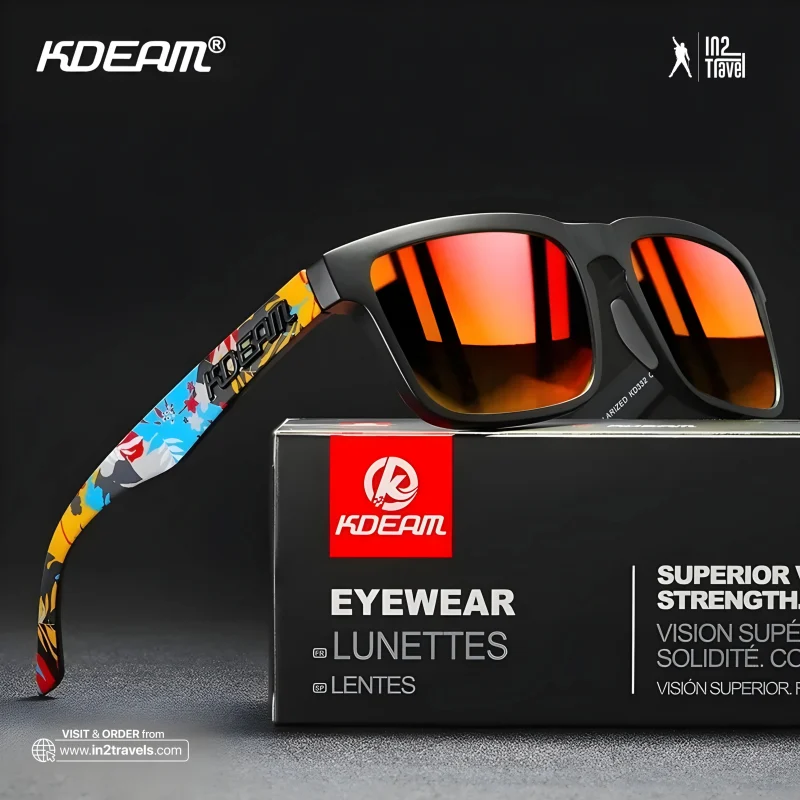 KDEAM Polarized Travel Sunglasses Authentic Special Edition| In2 Travel