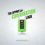 TSA Approved 3 Digit Travel Combination Lock | v1 | Green | In2 Travel