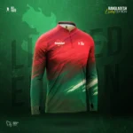 Bangladesh Limited Edition – In2 Travel Jersey - Mandarin Collar - Thumb Hole